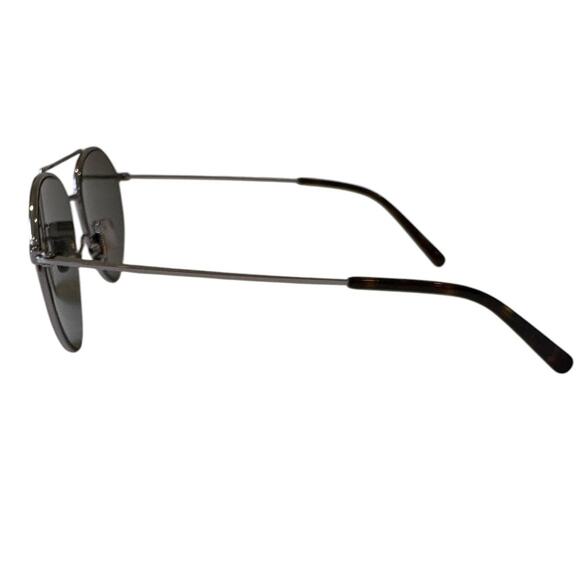 Diff Polarized Scout Aviator Sunglasses Light Gunmetal Green